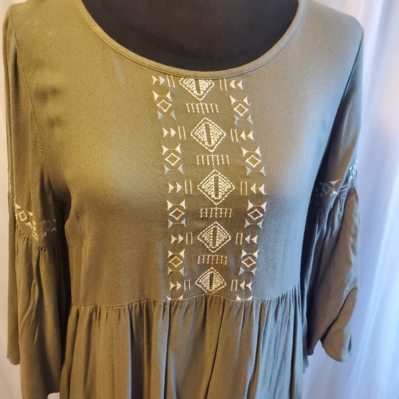Mudd boho long sleeve dress - Picture 4 of 4